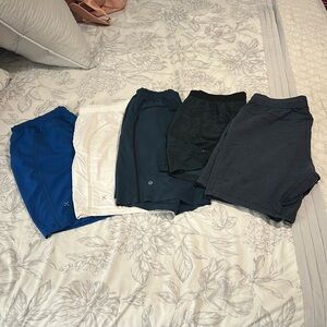 5 Pair of Men’s Lululemon Shorts